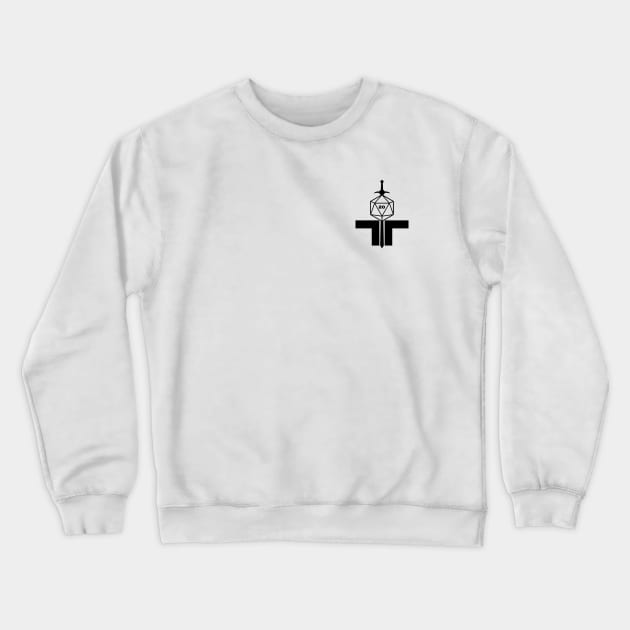 TTRPG Community logo only (Light) Crewneck Sweatshirt by TTRPG Community